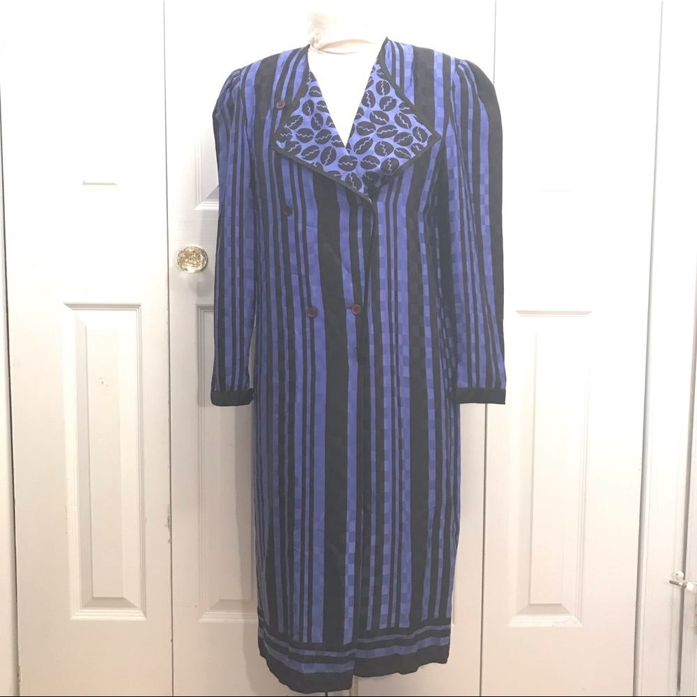 Soo Yung Lee Vintage Silk dress 6 - Picture 2 of 8